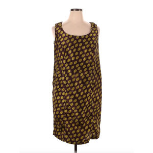 Dana Kay Polka Dot Metallic Cocktail Dress Sz 14W Whimsigoth Going Out EUC